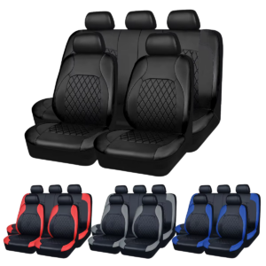 כיסוי מושבים מרופד דמוי עור לכל עונה – AllSeason LeatherGuard